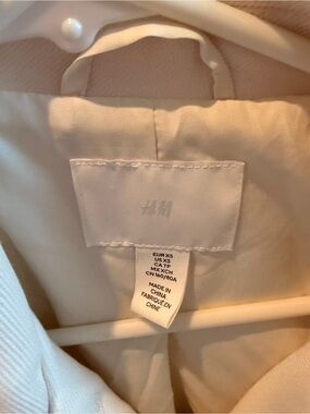 H&M Cream Women's Jacket